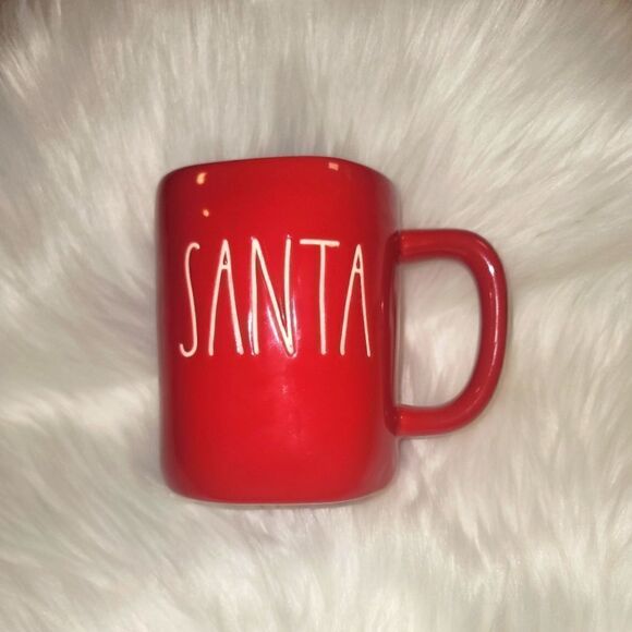 Rae Dunn SANTA red coffee cup - Picture 6 of 16